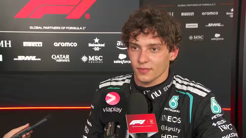Antonellis mareridt på Silverstone: Mercedes går til bunds i teknisk gåde